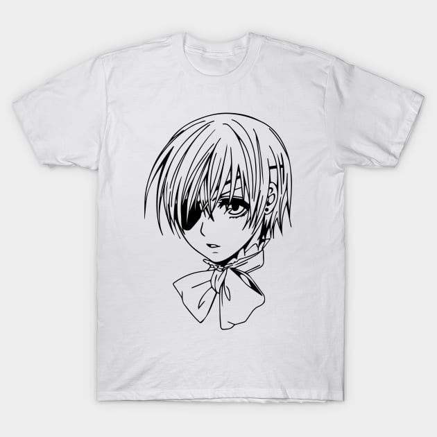 Black Butler T-Shirt by VekiStore